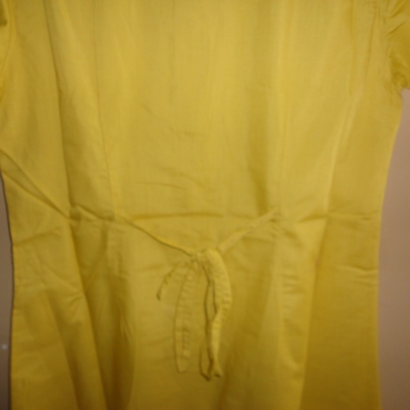 Medical Professional Uniform Scrubs Yellow Size S - Picture 6 of 8